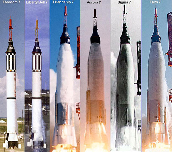 Mercury 7 rocket, NASA