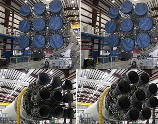 variklis Merlin, Falcon 9, SpaceX - raketa kyla, klaidos taisomos Merlin1Dc