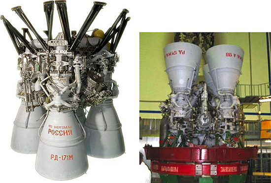 Ariane 5, Delta IV, Energija Buran, F1, Merlin, PД-171M, RD-180, Falcon Heavy, N1, Saturn V, Space Shuttle RD-171M engine