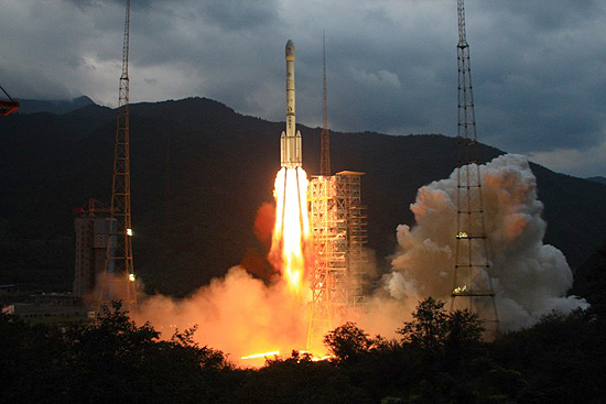 Chang Zheng 3 rocket start