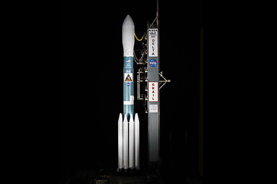 Delta II rocket start