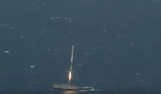SpaceX landing sucsesfully