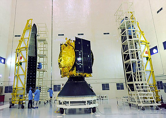 Indija, ISRO, GSLV MK-III GSAT_19 satellite