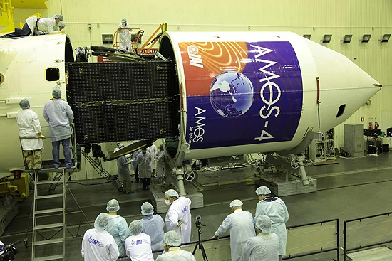 ESA, NASA, Roskosmos, CNSA, JAXA, ISRO Amos satellite