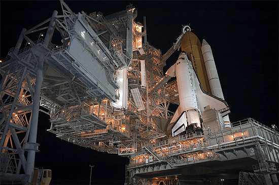 Space Shuttle Discovery startas NASA