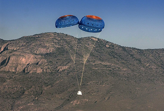 Blue Origin New Shepard Blue Origin New Shepard landing