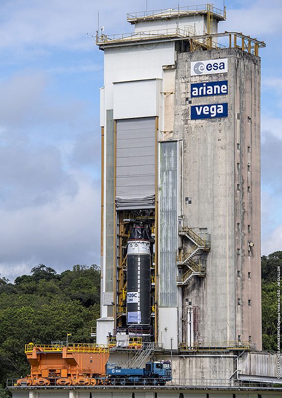 Ariane 6, Europos Kosmoso Agentūra, Ariane 5, Kinija, Airbus Ariane P120 01 06 2018