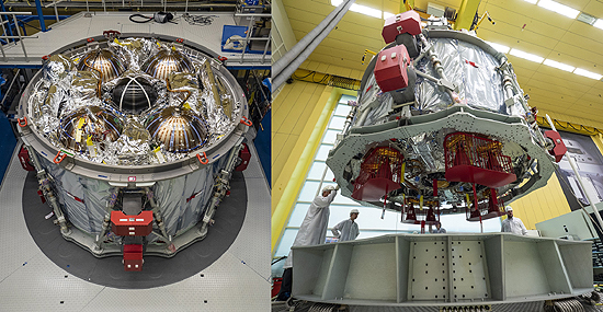 Orion spacecraft service module