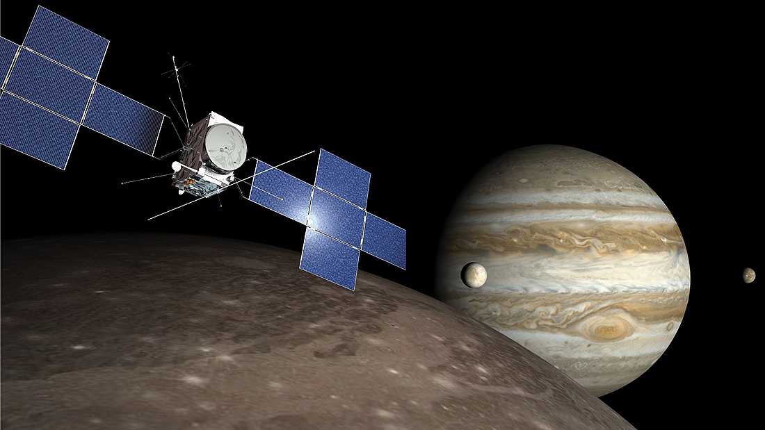 Europa Clipper, JUICE, Dragonfly