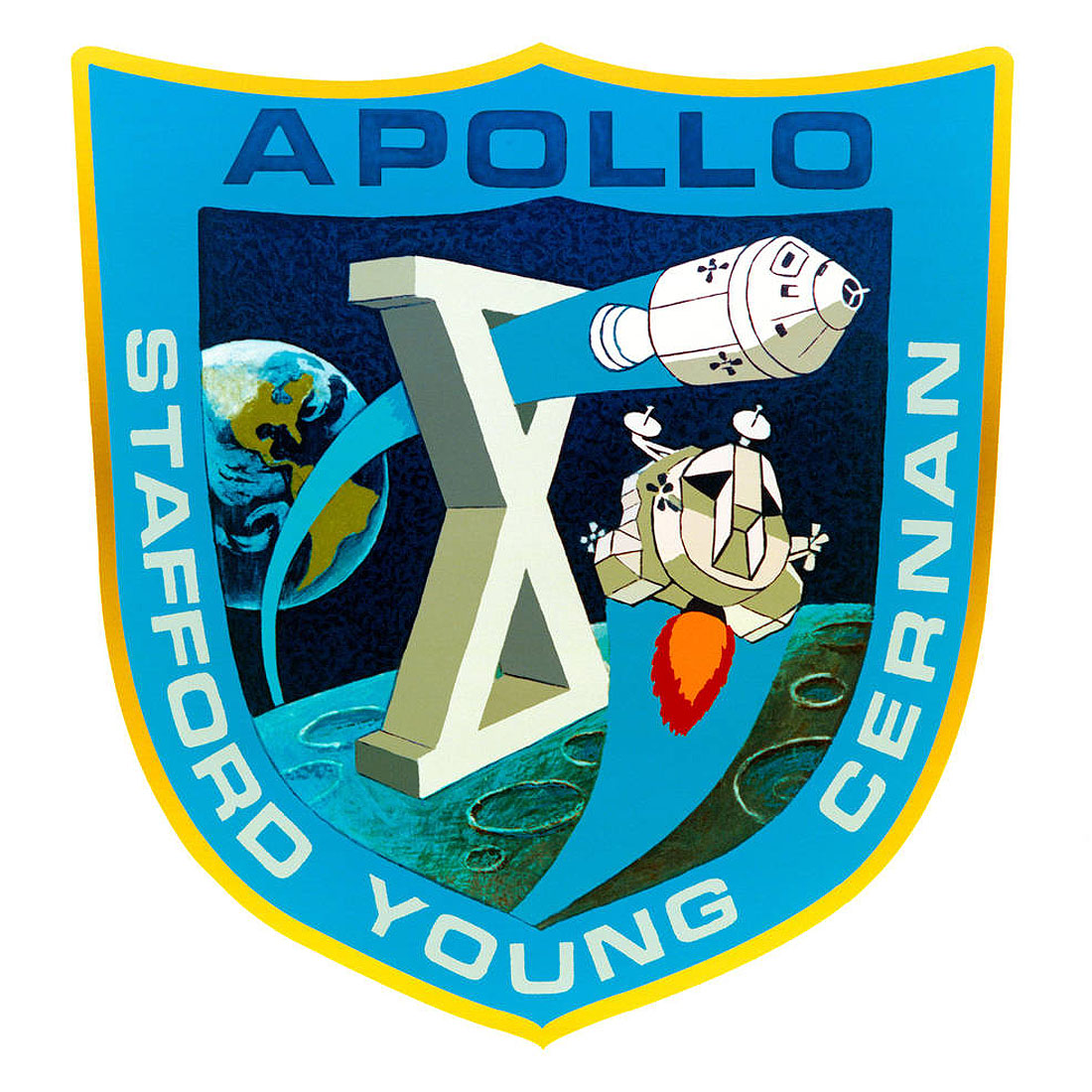 Apollo 10 crew patch