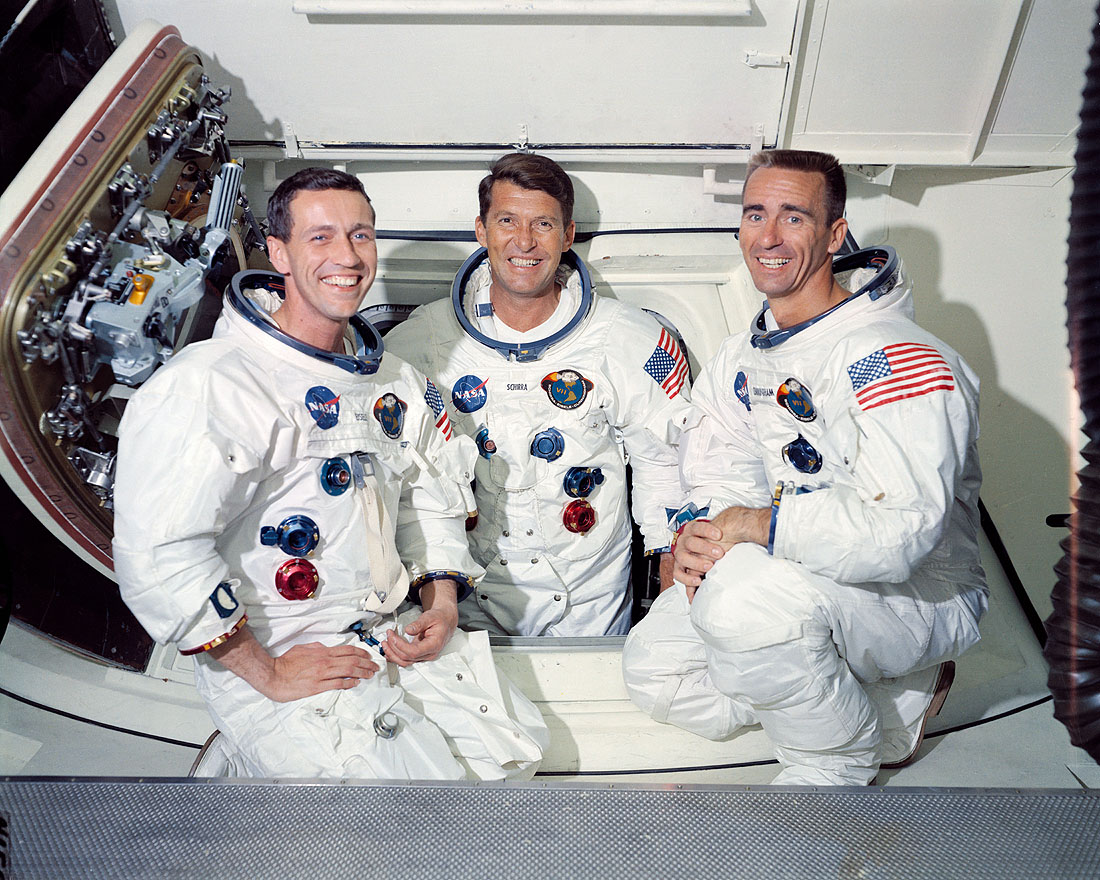 Apollo 7 crew members
