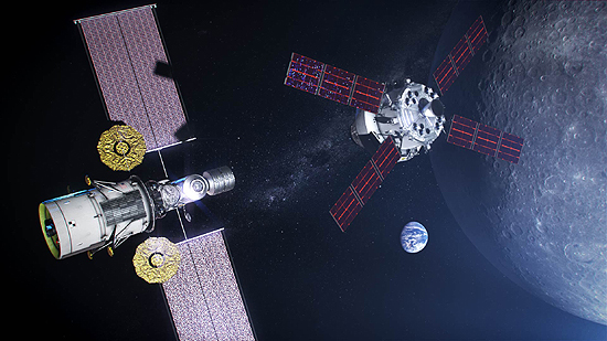 NASA; Mėnulis; Orion; Gateway