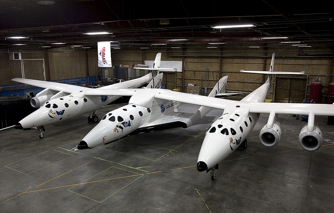 SpaceShipTwo and WhiteKnight2