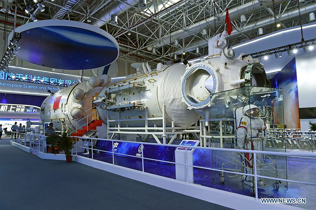 Tianhe and experimental modul of china space station