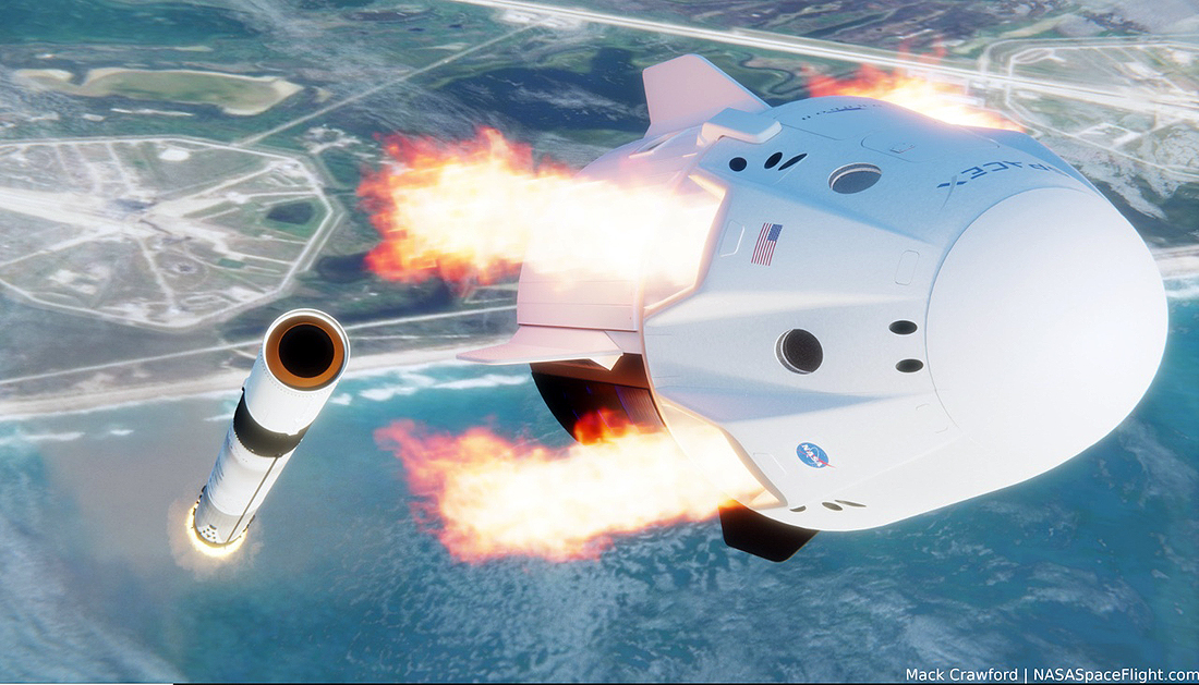 SpaceX, NASA, In-Flight Abort Test, IFA