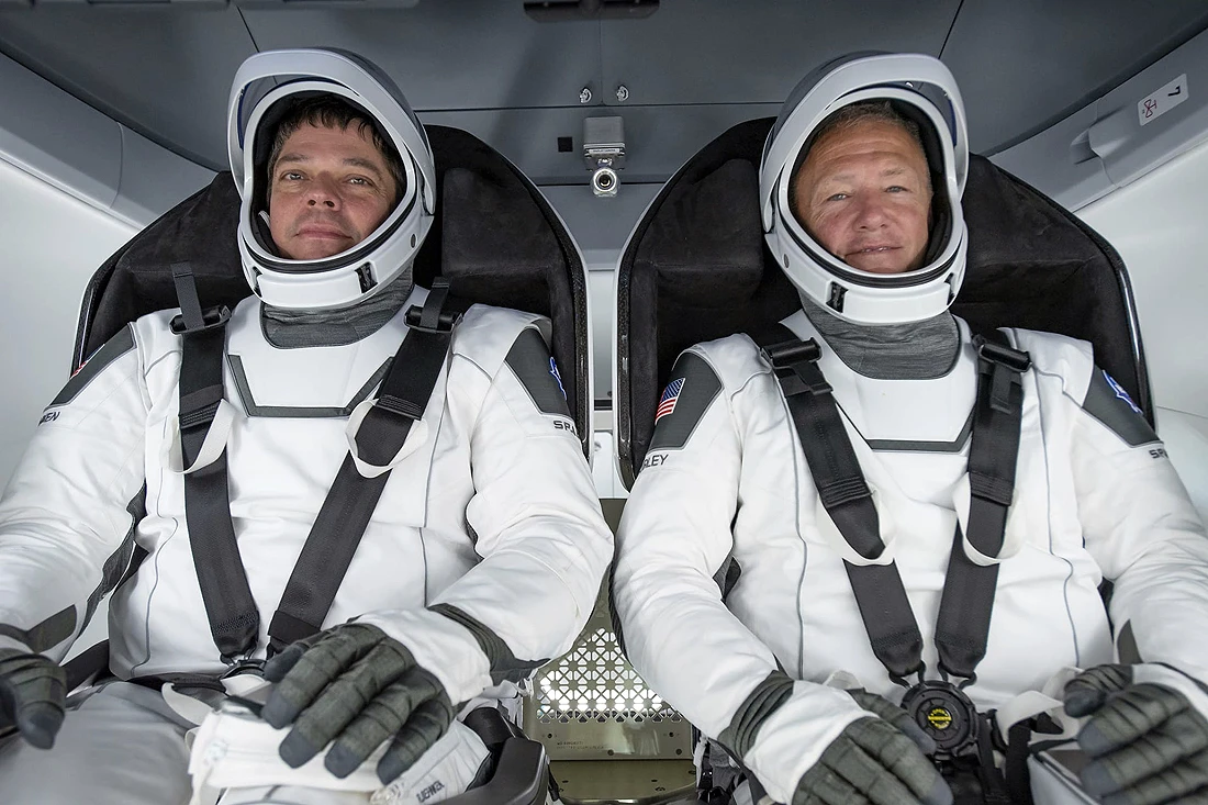 BobBehnken, DougHurley, SpaceX, NASA, Demo 2 BobBehnken, DougHurley, SpaceX, NASA, Demo 2
