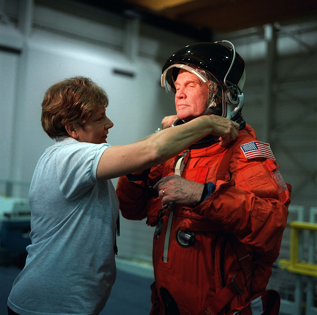 seniausiu specu tapo John Glenn_STS-95