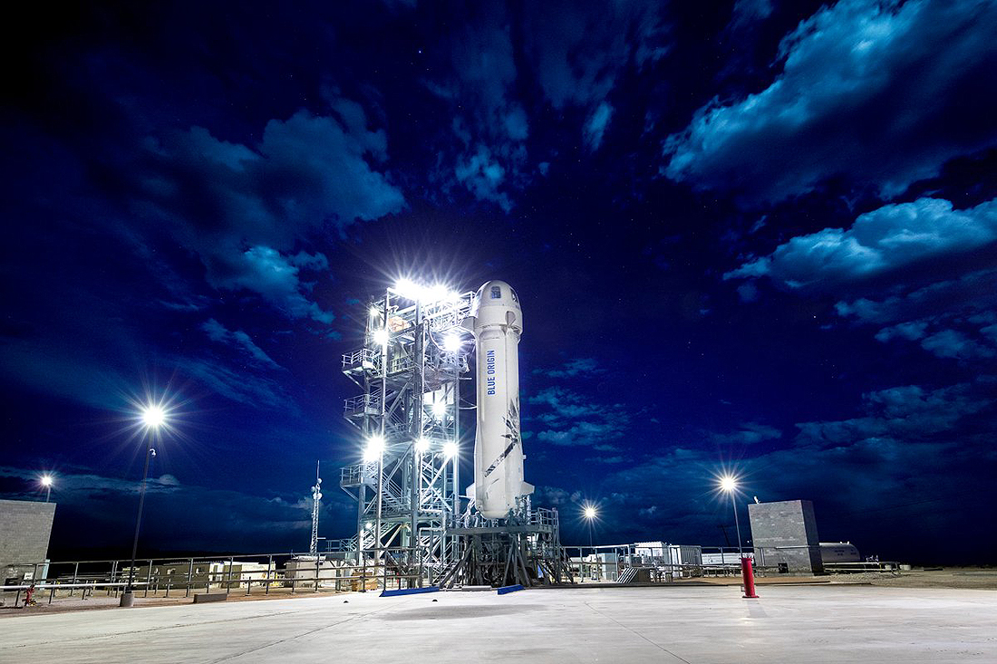 Blue Origin New Shepard rocket
