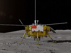 Kinija, Chang’e-4, Mėnulis, Rover
