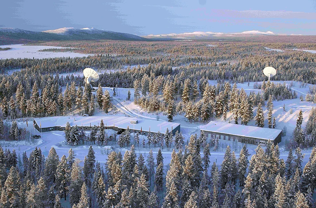 Kiruna station Sweden