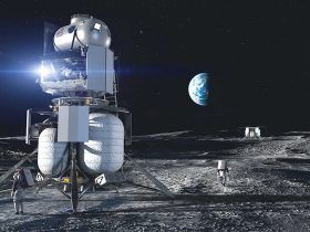 Blue Origin HLS on the Moon