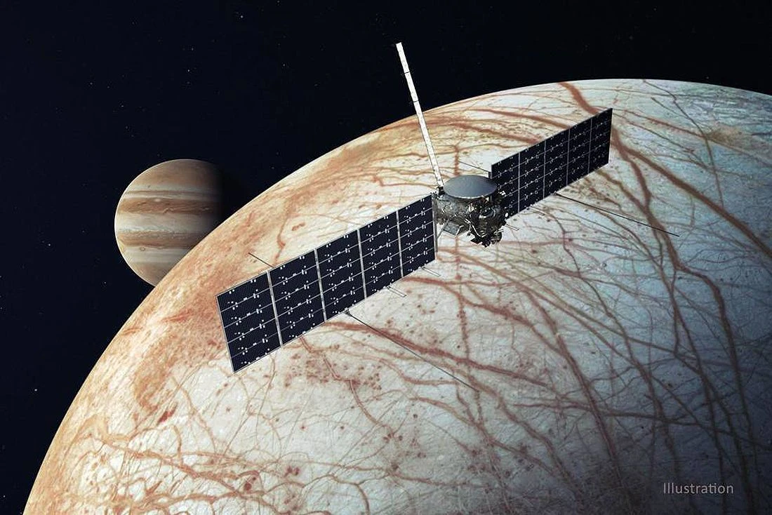 Europa Clipper tyrikliai Europa Clipper tyrikliai