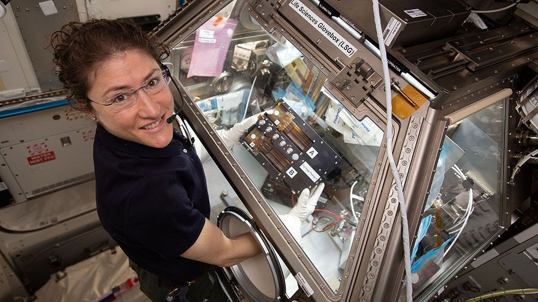 NASA astronaut Christina Koch