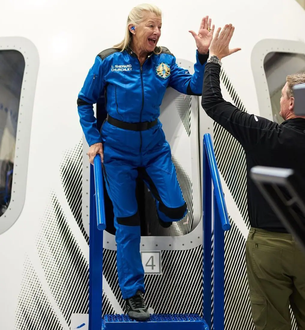NS-19 BlueOrigin Laura Shepard Churchley NS-19 BlueOrigin Laura Shepard Churchley