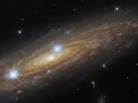 Teleskopai HSTUGC 11537 galaxy