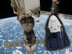 mainai ISS Soyuz CrewDragon