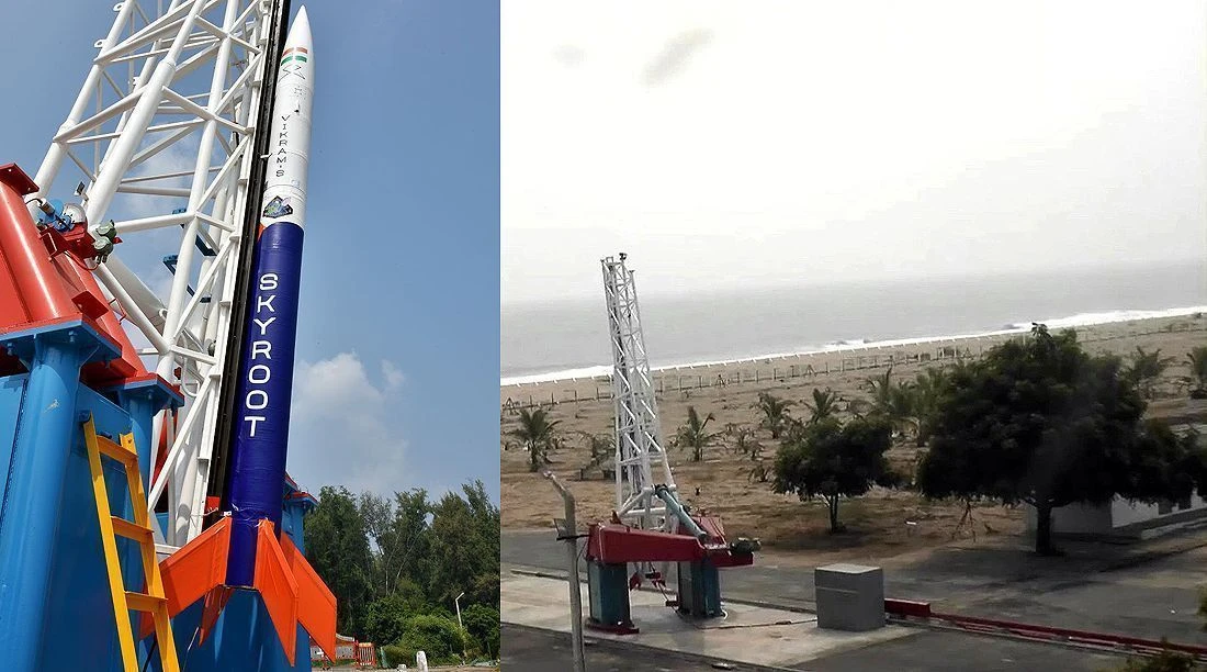 Skyroot Vikram-S India ISRO Skyroot Vikram-S India ISRO