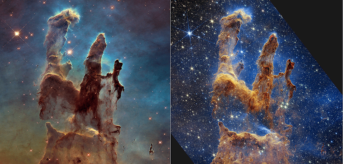kosminiai pillars of creation