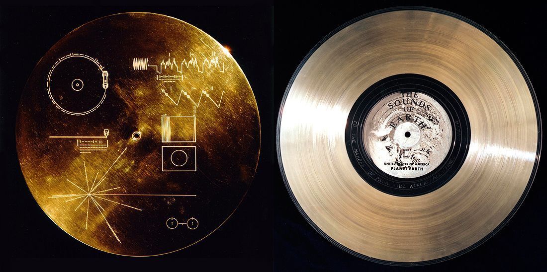 Auksiniai Voyager records