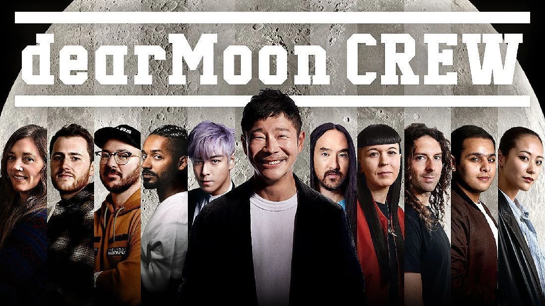 dearMoon Starship dearMoon Starship