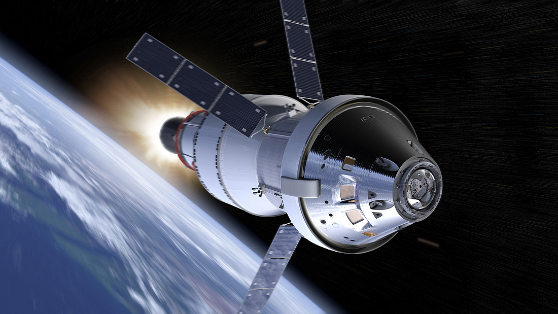 SLS-Orion spacecraft