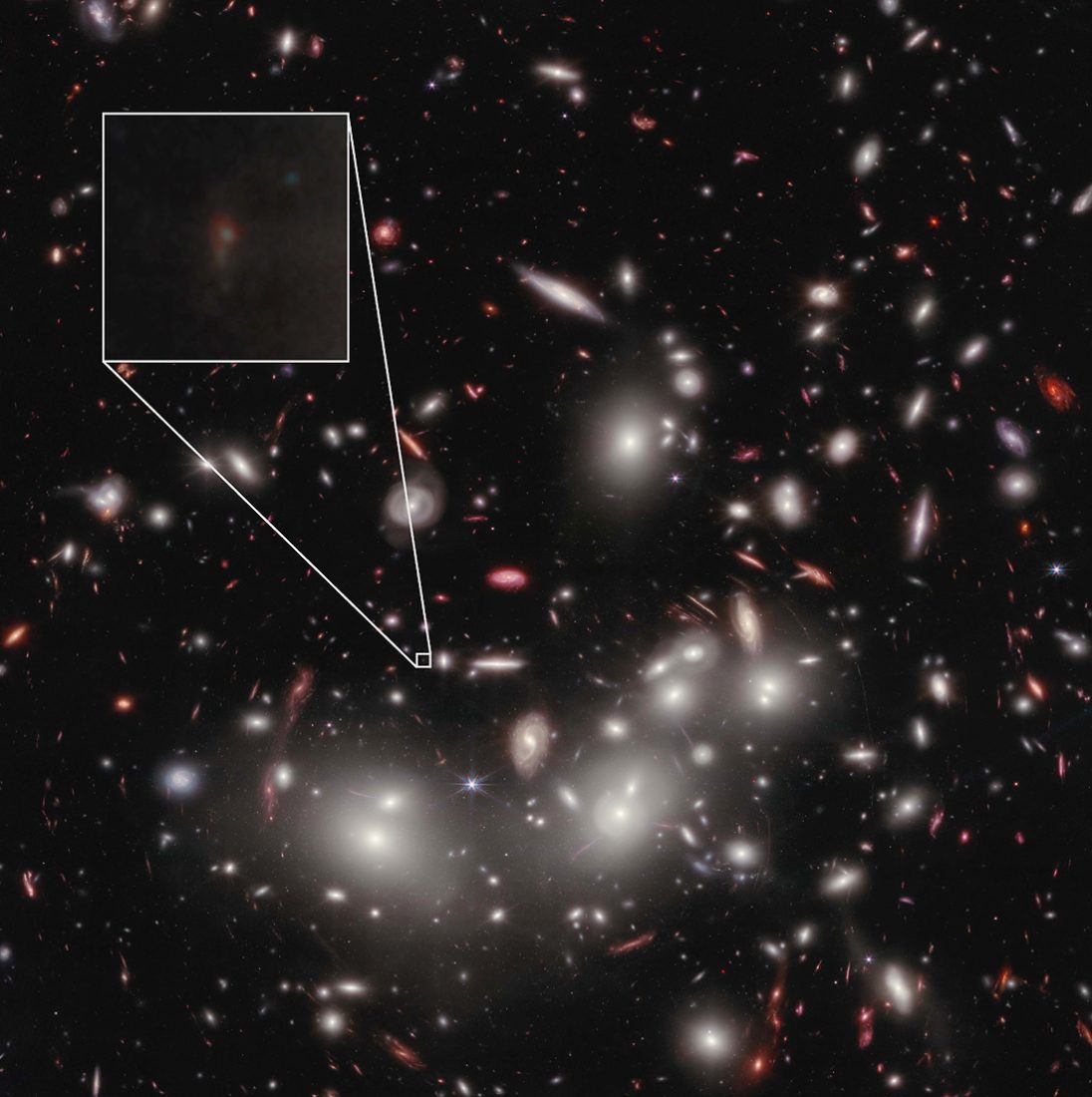 atradimai Abell2744 JD1+galaxy+NASA+ESA+CSA+and+others