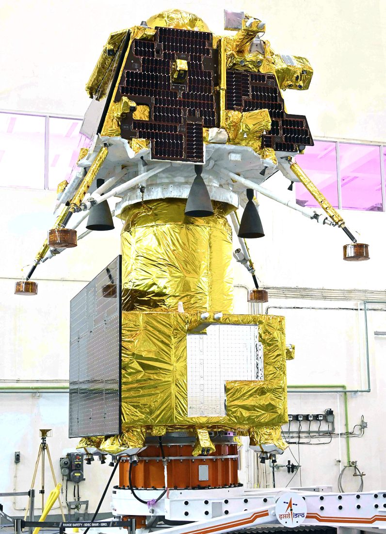 astronautikos Chandrayaan-3