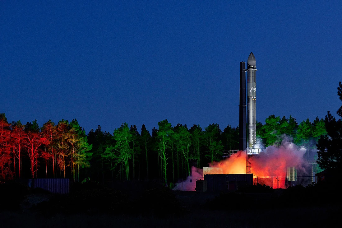 Orbex rocket Prime