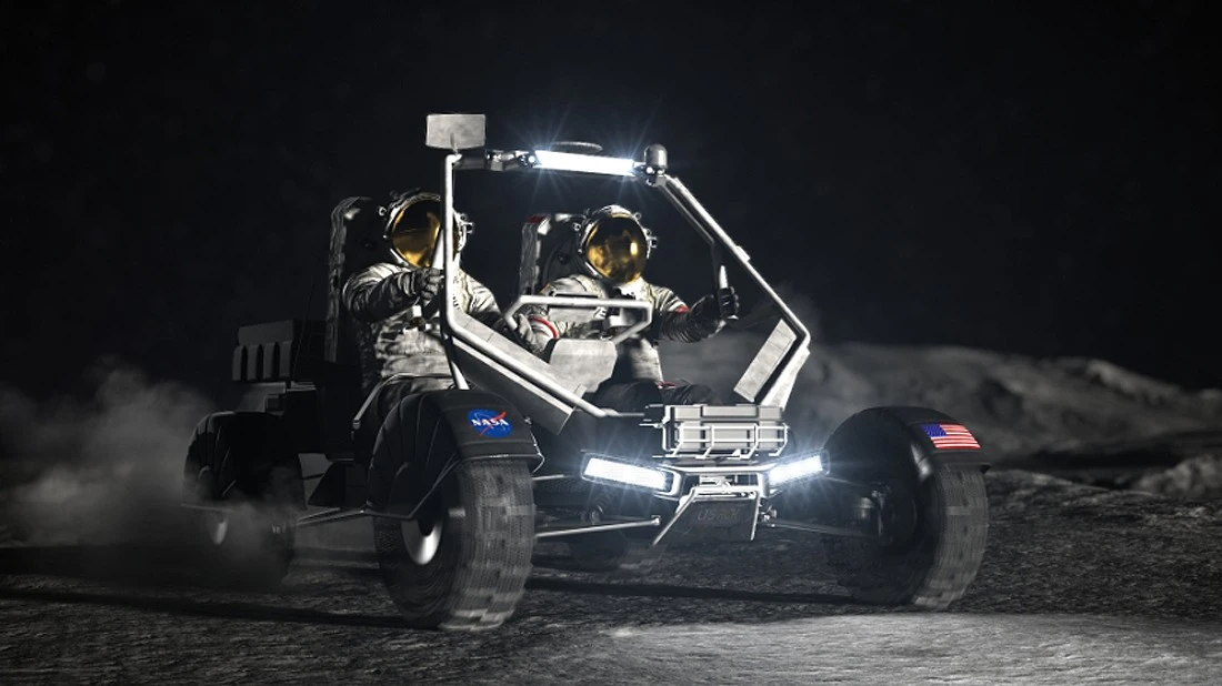 Vaziuoklis lunar terrain vehicle (LTV) Vaziuoklis lunar terrain vehicle (LTV)