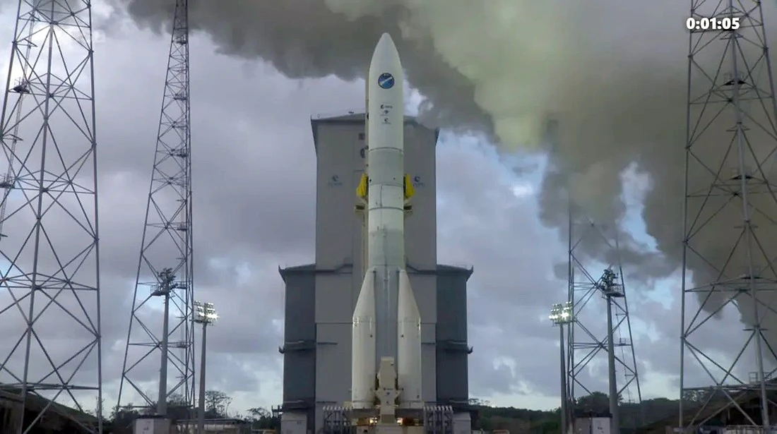 Ariane 6 booster testas