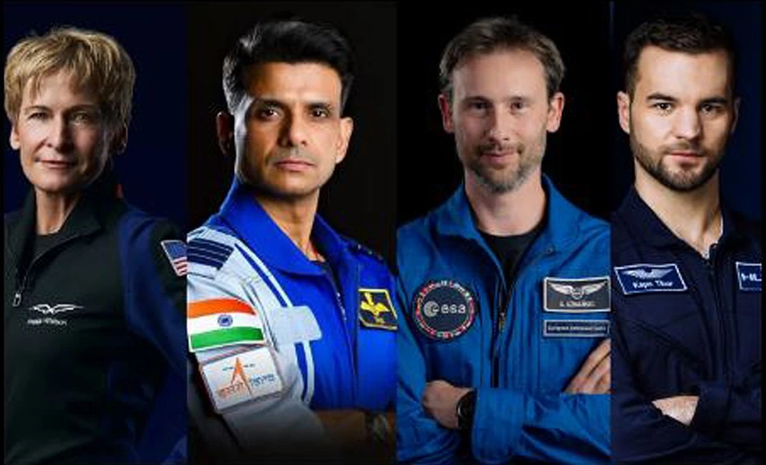 AX-4 mission crew AX-4 mission crew