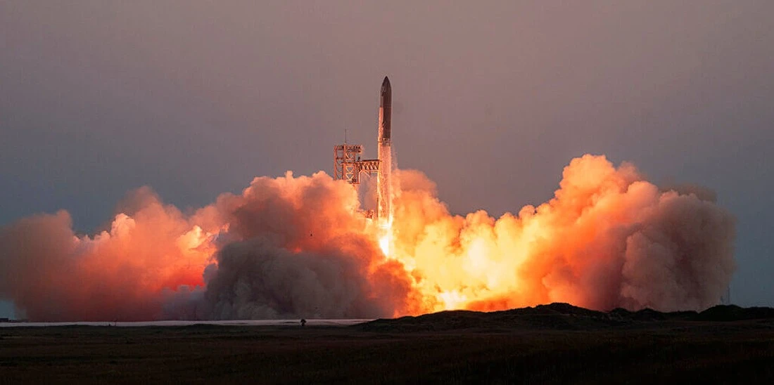 Penktuoju Satrship-fifth-test-launch